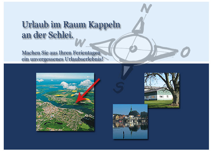 Urlaub im Raum Kappeln an der Schlei - Machen Sie aus Ihren Ferientagen ein unvergessenes Urlaubserlebnis!